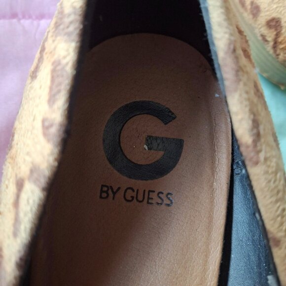 Leopard Platform Heels by Guess sz 10 - Picture 3 of 8